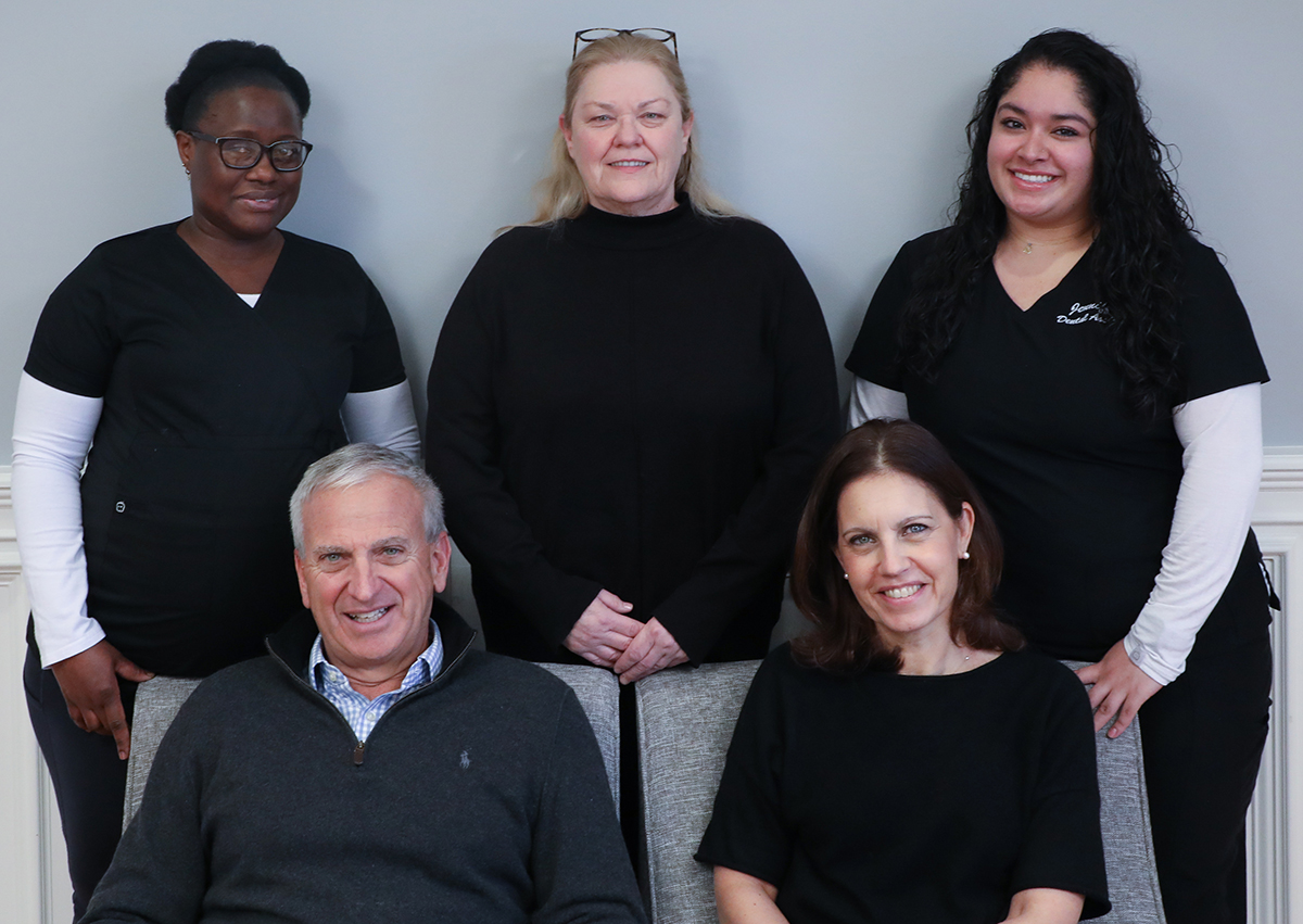 our waltham dental team photo